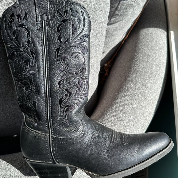 Twisted X Size 8 Black on Black - Picture 2 of 3